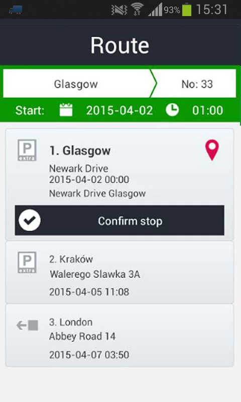 TMS Mobile Screenshot 2