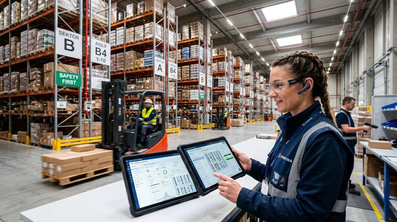 InfoBiro WMS warehouse management interface